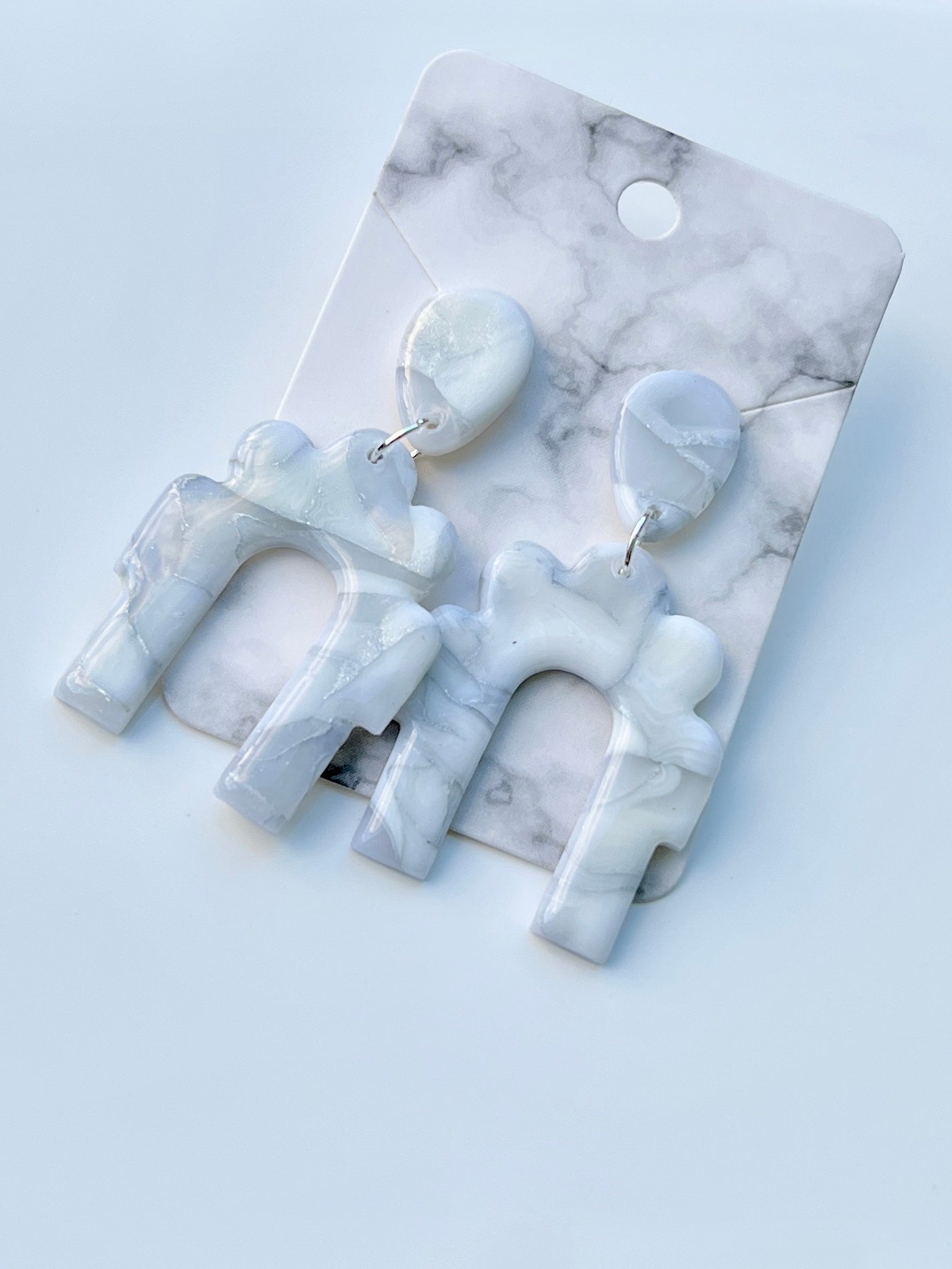 Marble Cathedral Earrings