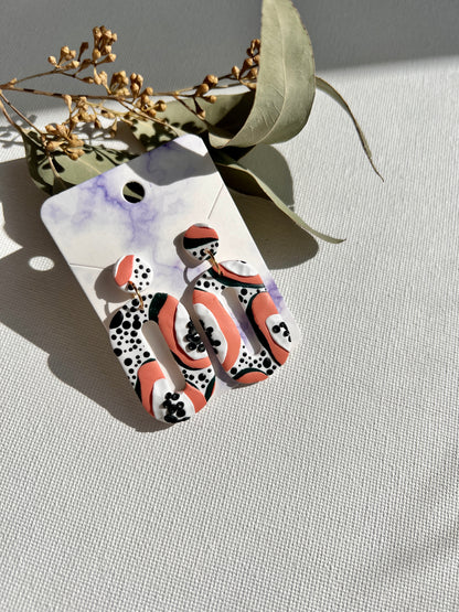 Papaya Dangle Earrings