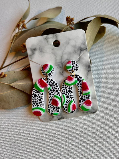 Watermelon Fun Earrings