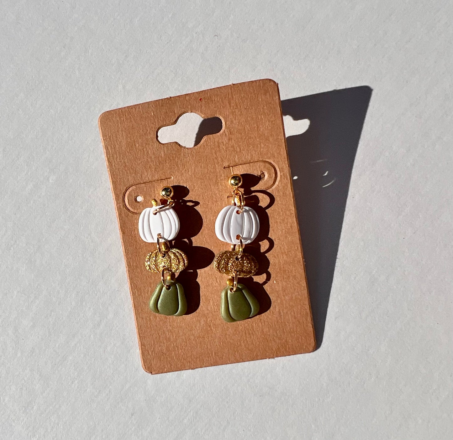 Mini Pumpkin Dangles