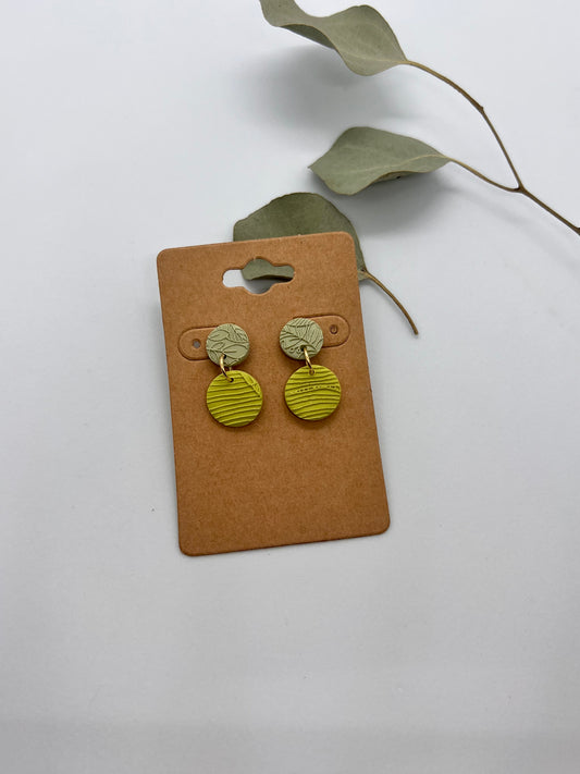 Leafy Textured Dangles