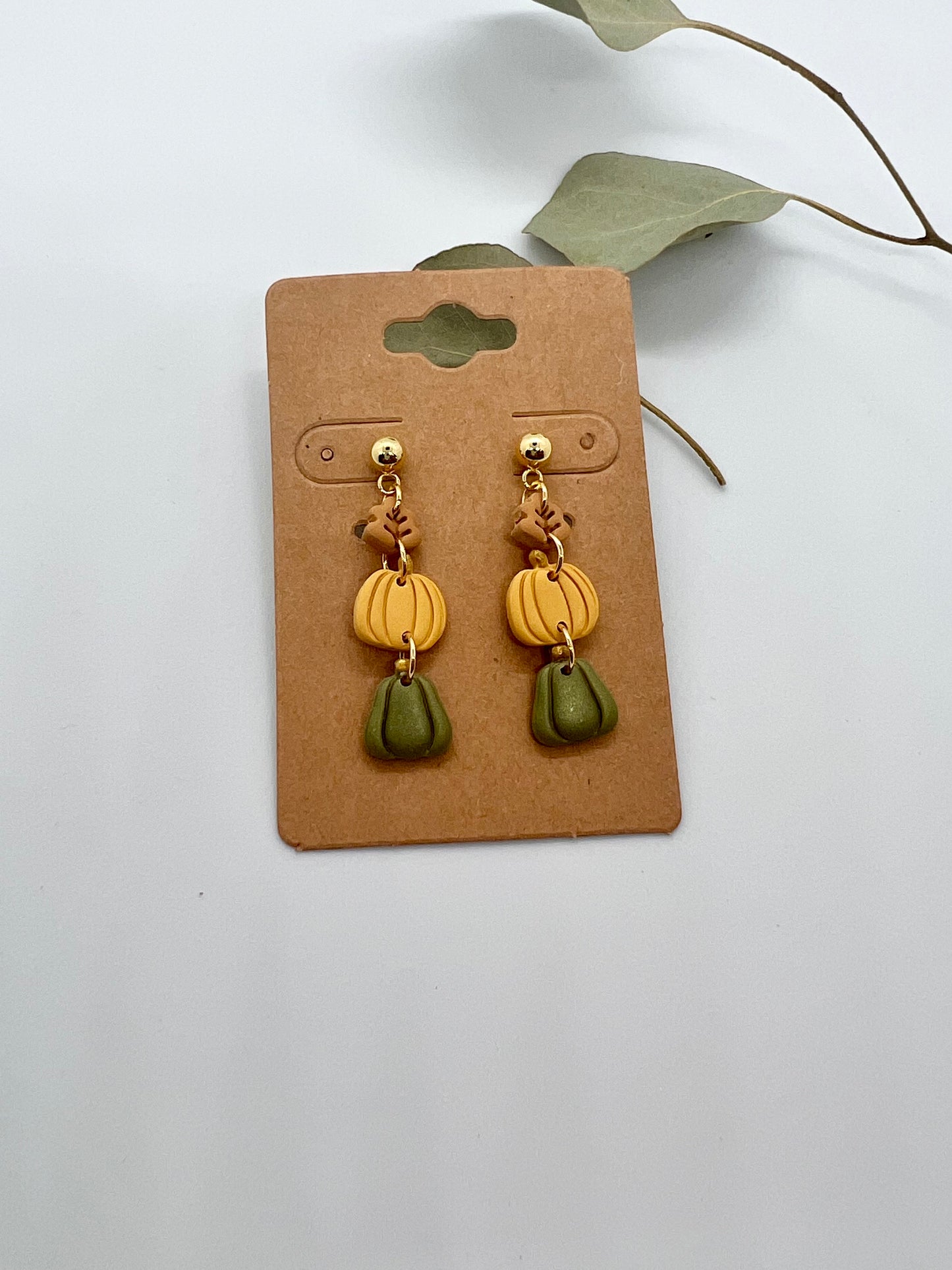 Mini Pumpkin Dangles