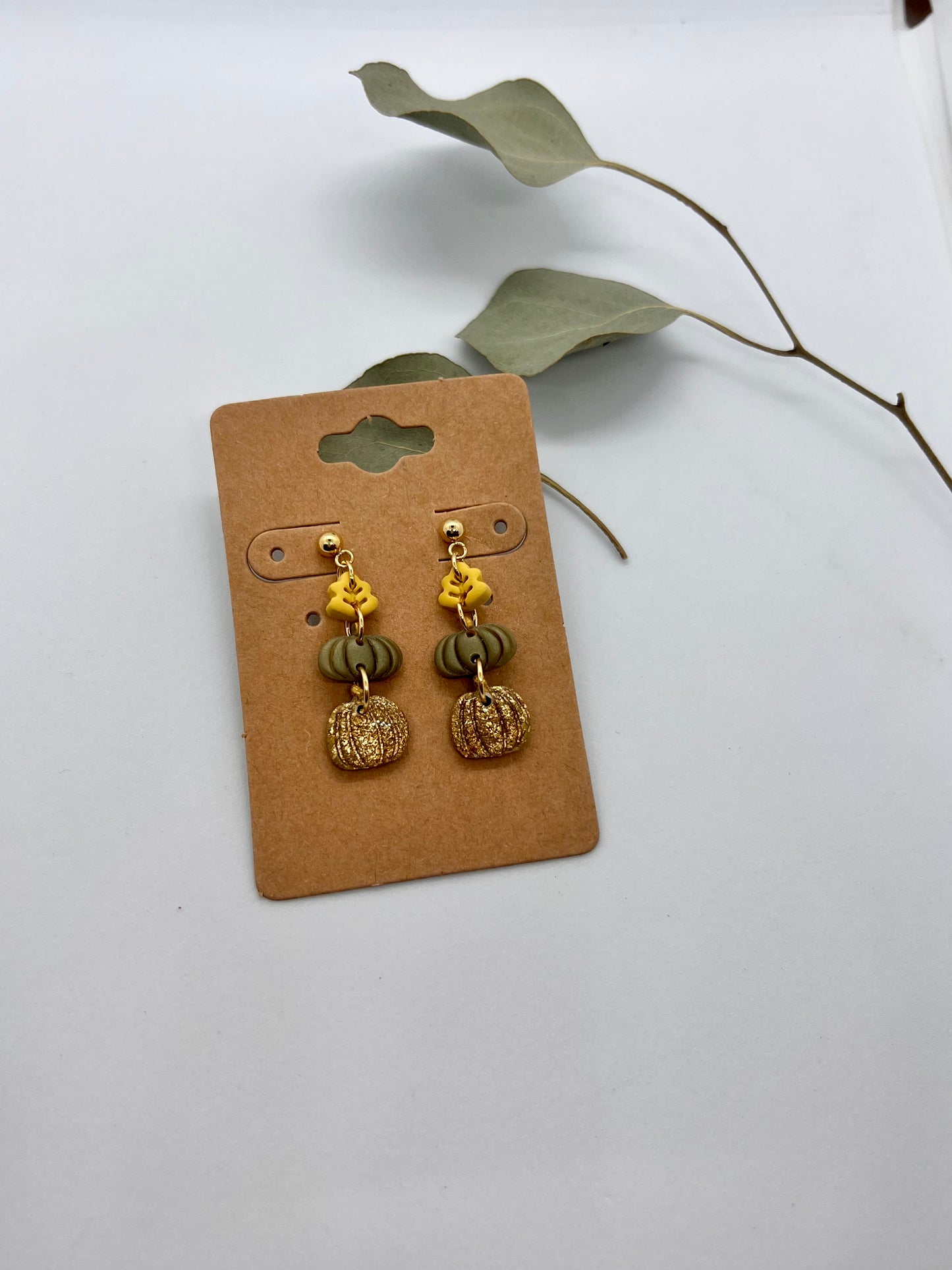 Mini Pumpkin Dangles