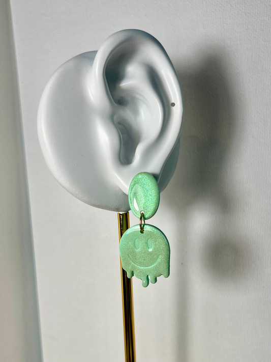 Smiley Drip Earrings