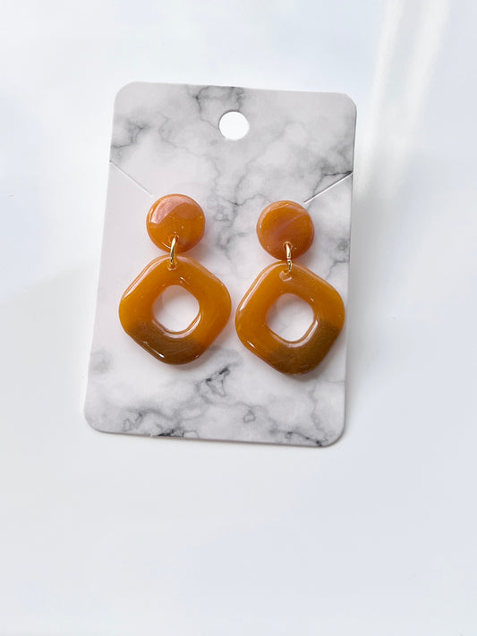 Tortoise Shell Dangles