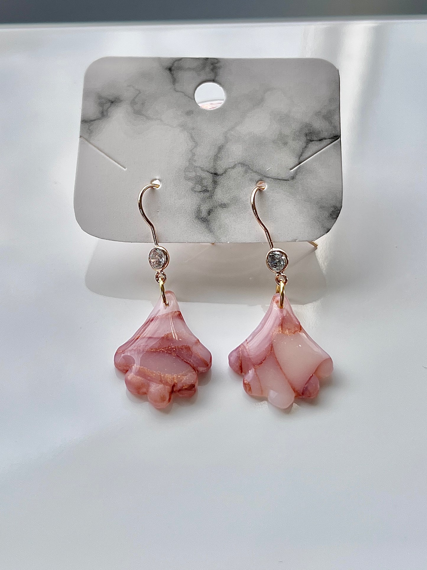 Crystal Geode Dangles