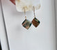 Earthy Geode Dangles